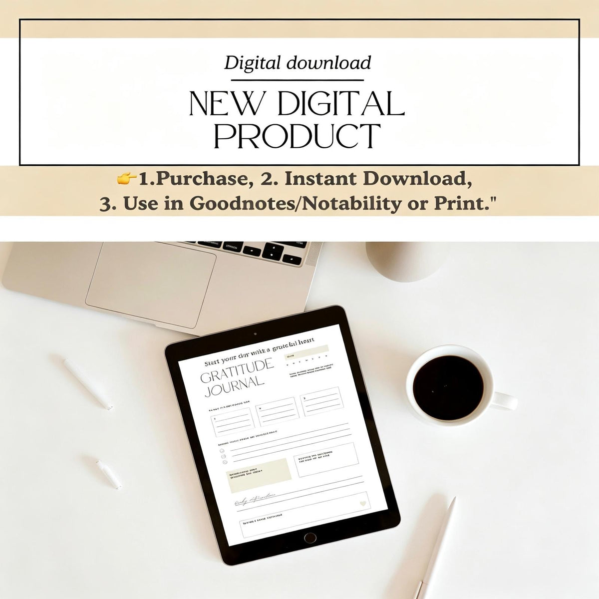 The 100-Day Gratitude Journal (Digital Edition)