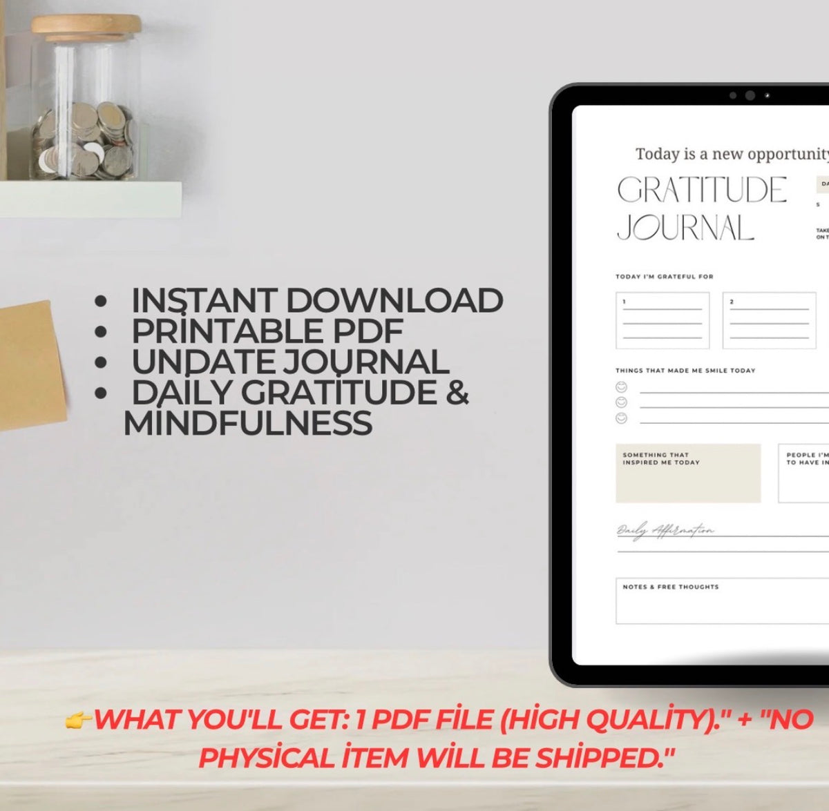 The 100-Day Gratitude Journal (Digital Edition)